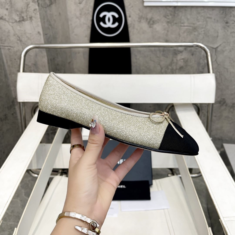Ch*el flat shoes